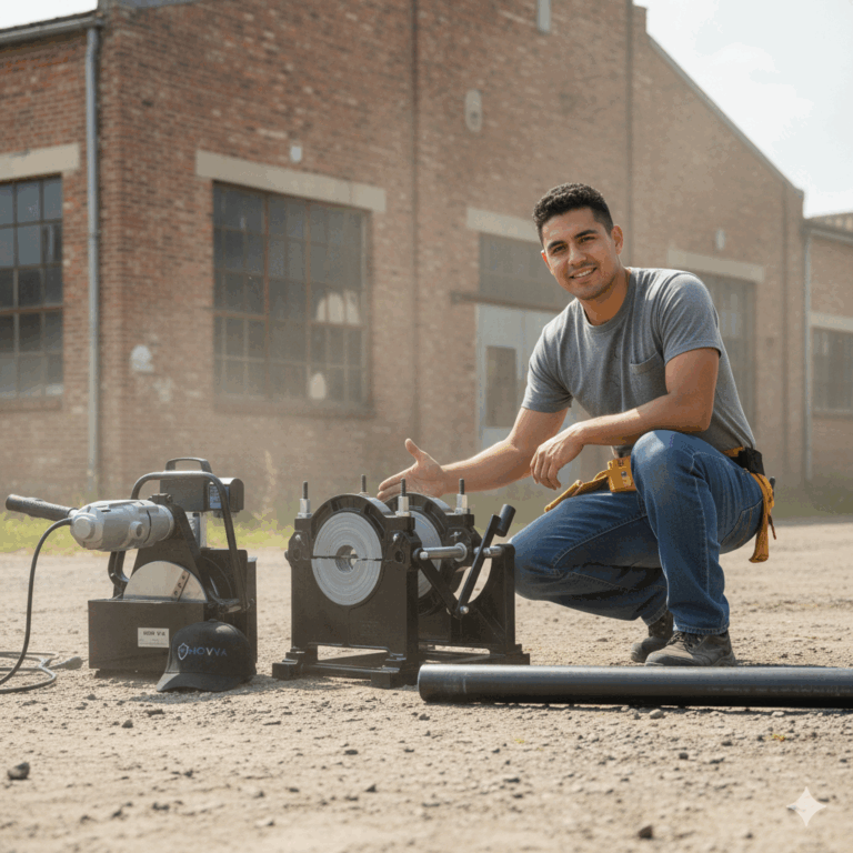butt fusion machine maquina de termofusion manual colombia