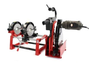 EQUIPO DE TERMOFUSION MANUAL 200mm GIRATORIO ROJO 6